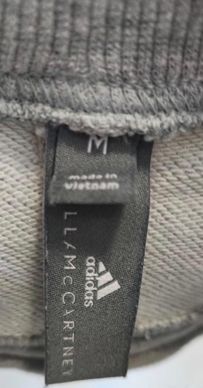 Adidas Γυναικείο Crop Sweatshirt Γκρι-M