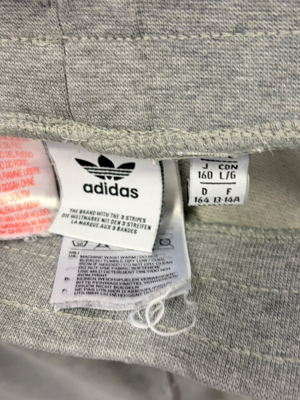 Adidas Originals Trefoil Jogger Pants – Grey (S)