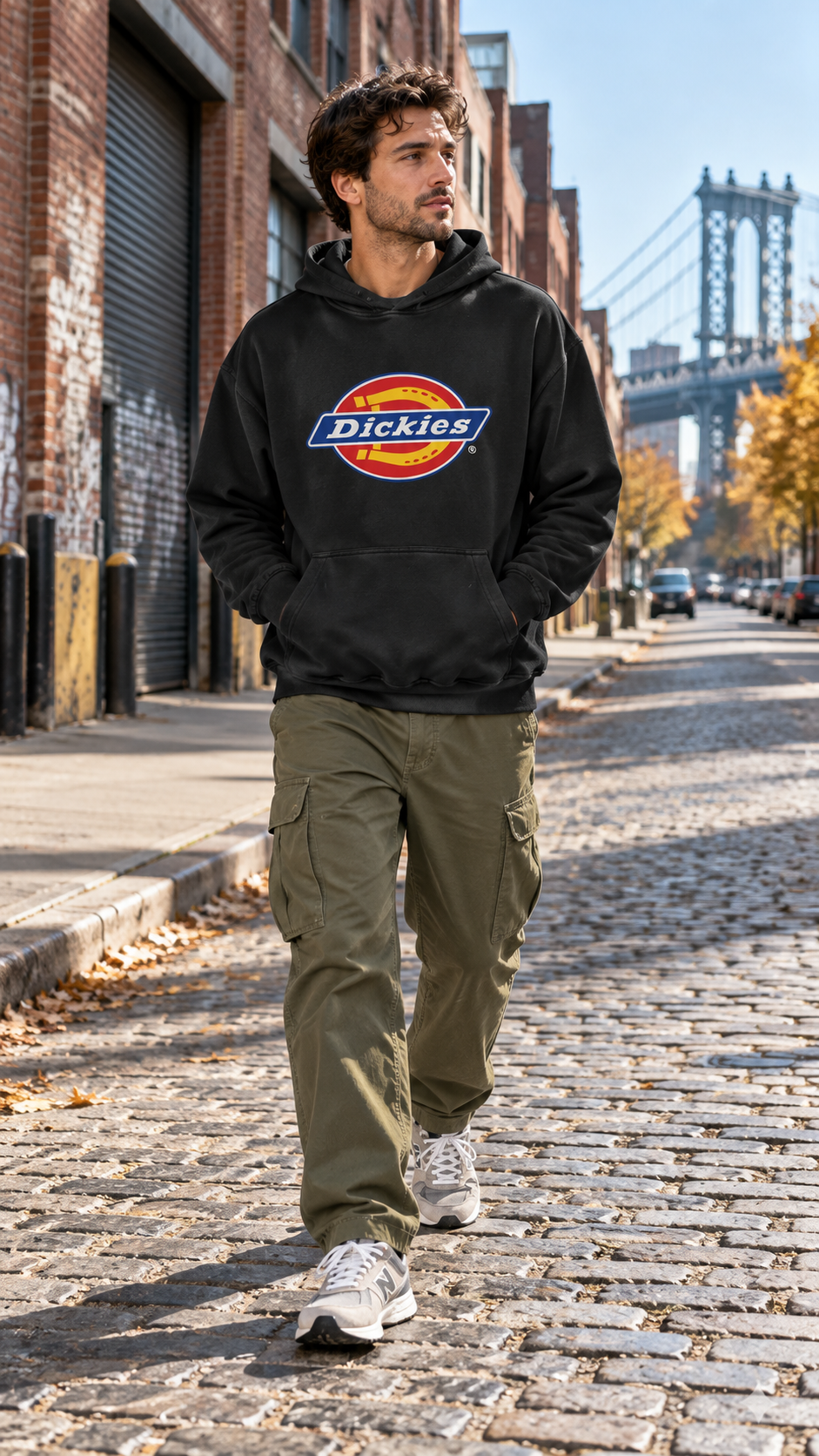Dickies Ανδρικό Φούτερ – Μαύρο - L