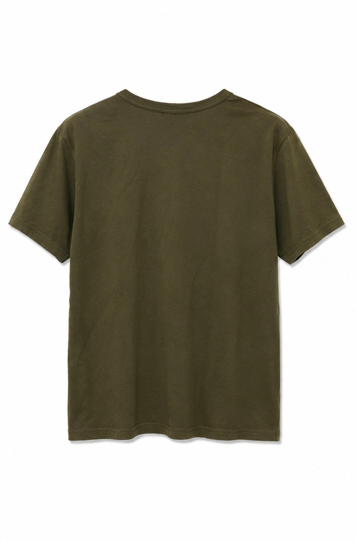 Champion Ανδρικό T-Shirt Μπλουζάκι – Χακί – S