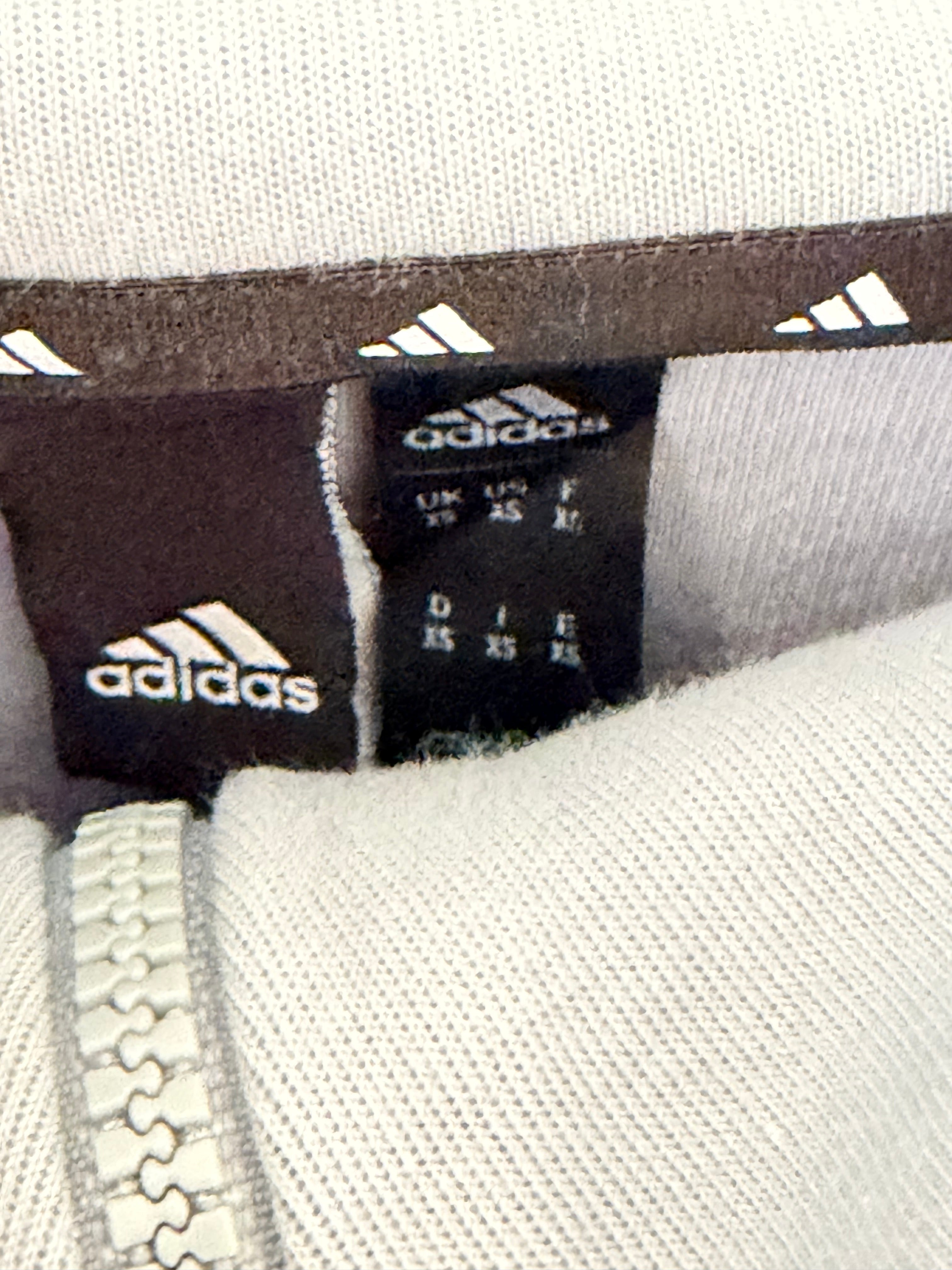 Adidas Γκρι Full Zip Αθλητική Ζακέτα με Κουκούλα-XS