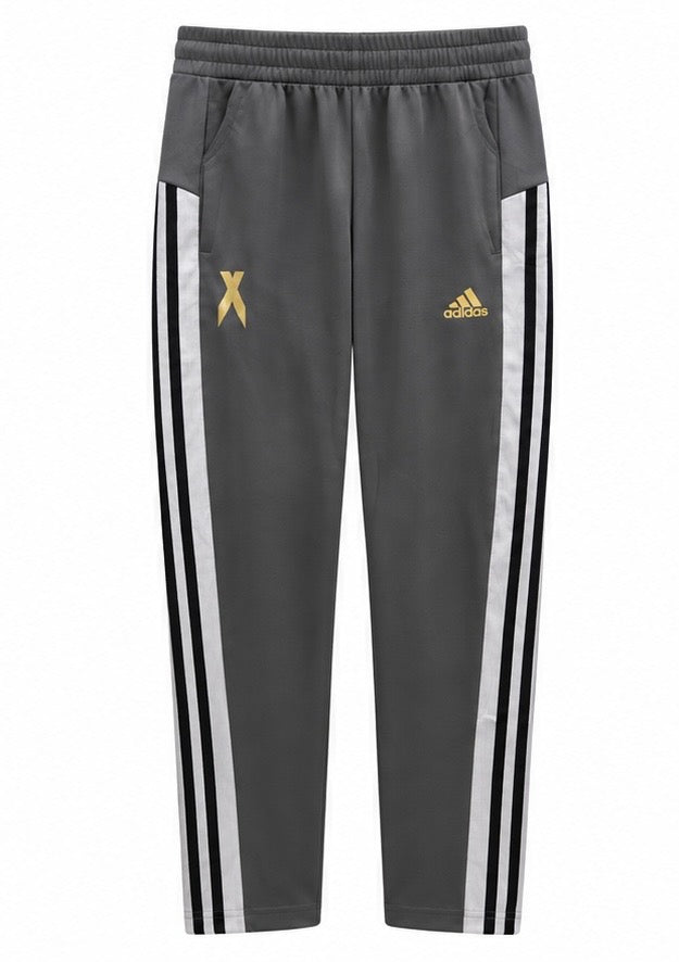Adidas Παιδικό Παντελόνι Φόρμας Γκρι - M
