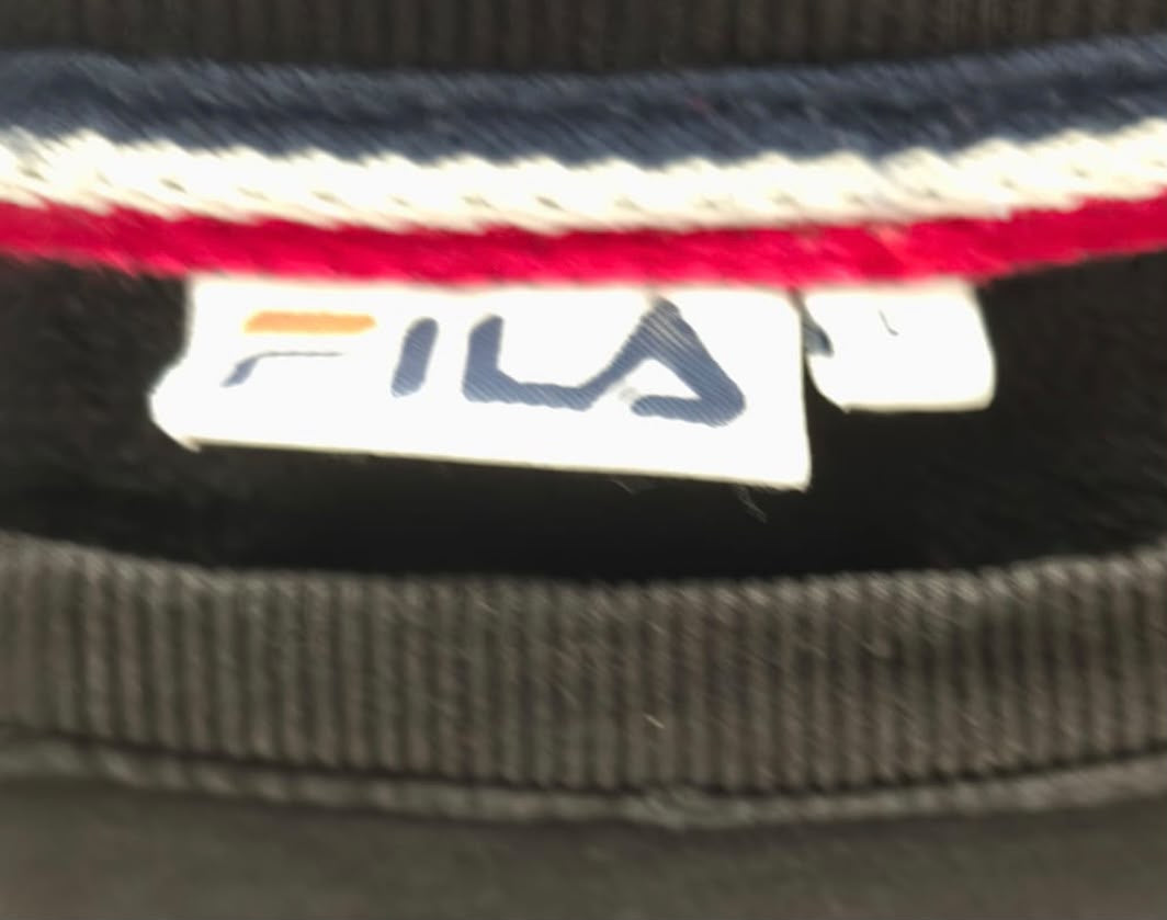 FILA Ανδρικό Φούτερ Μαύρο-L