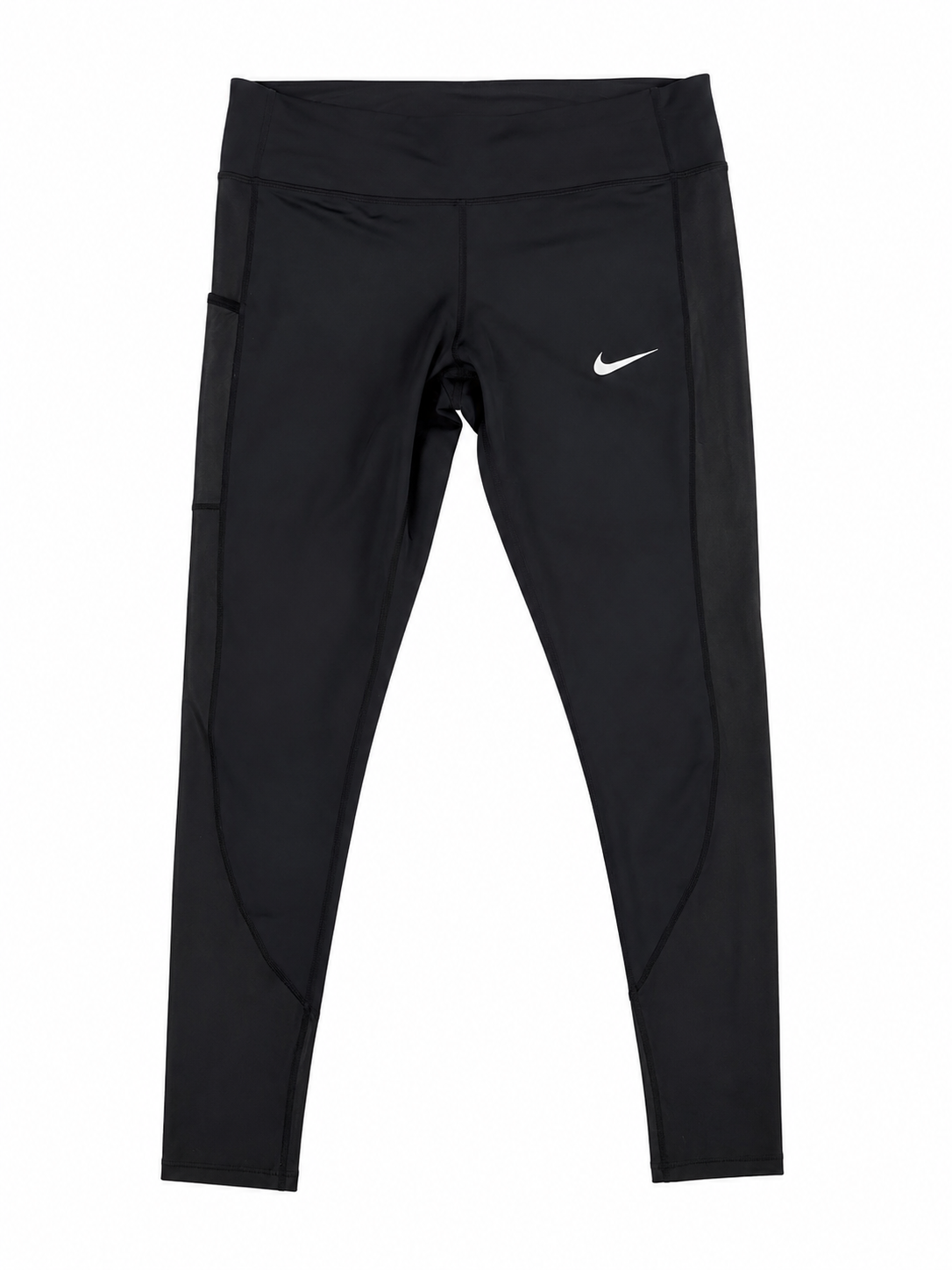 Nike Γυναικείο Running Leggings Μαύρο-M