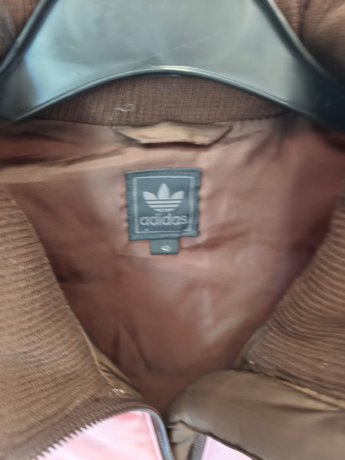 adidas Originals Puffer Vest – Pink/Brown-M