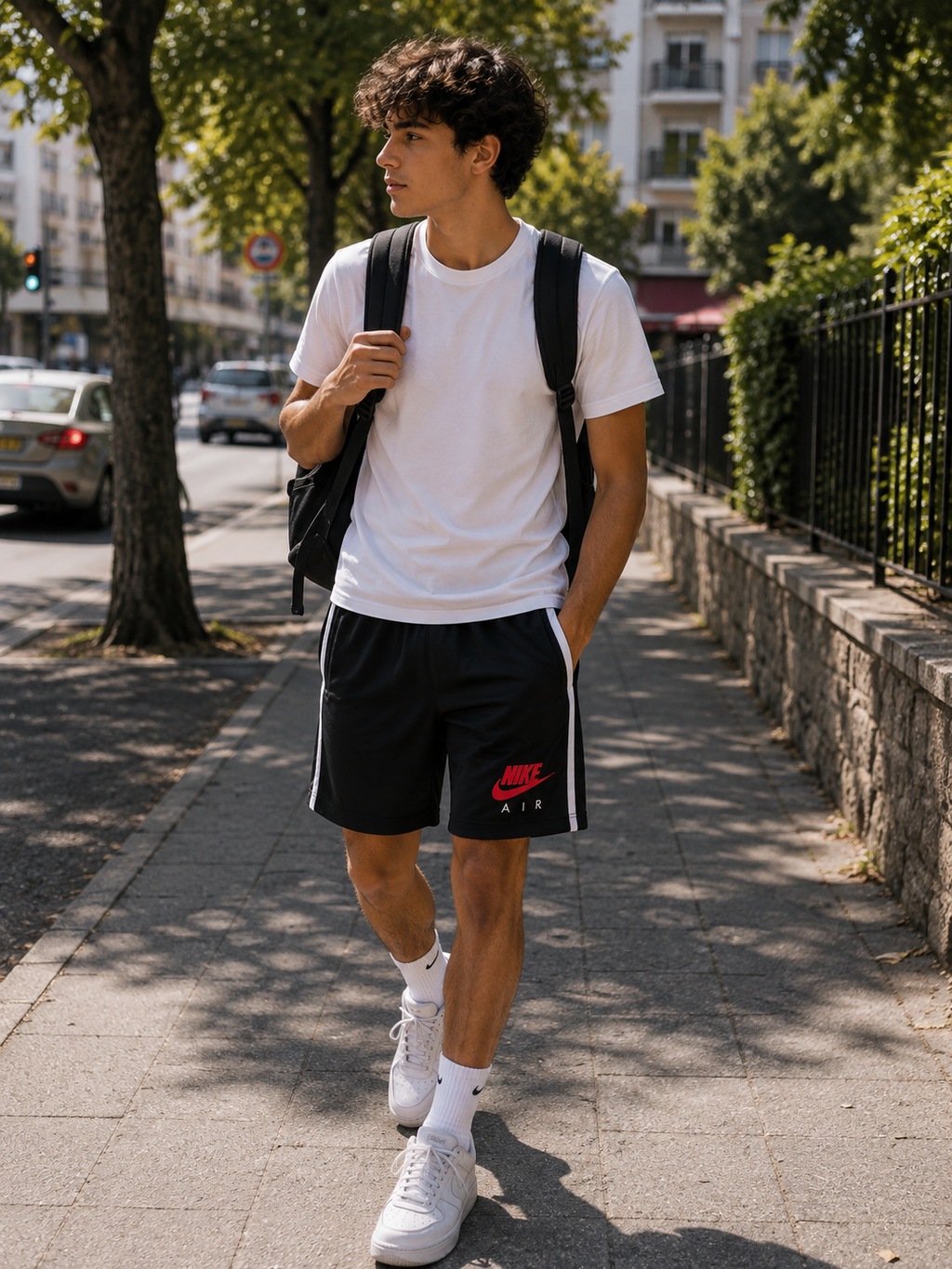 Nike Air Ανδρικό Αθλητικό Σορτς – Μαύρο – S