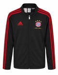 Adidas Bayern Munich Ανδρική Ζακέτα Μαύρη - XL