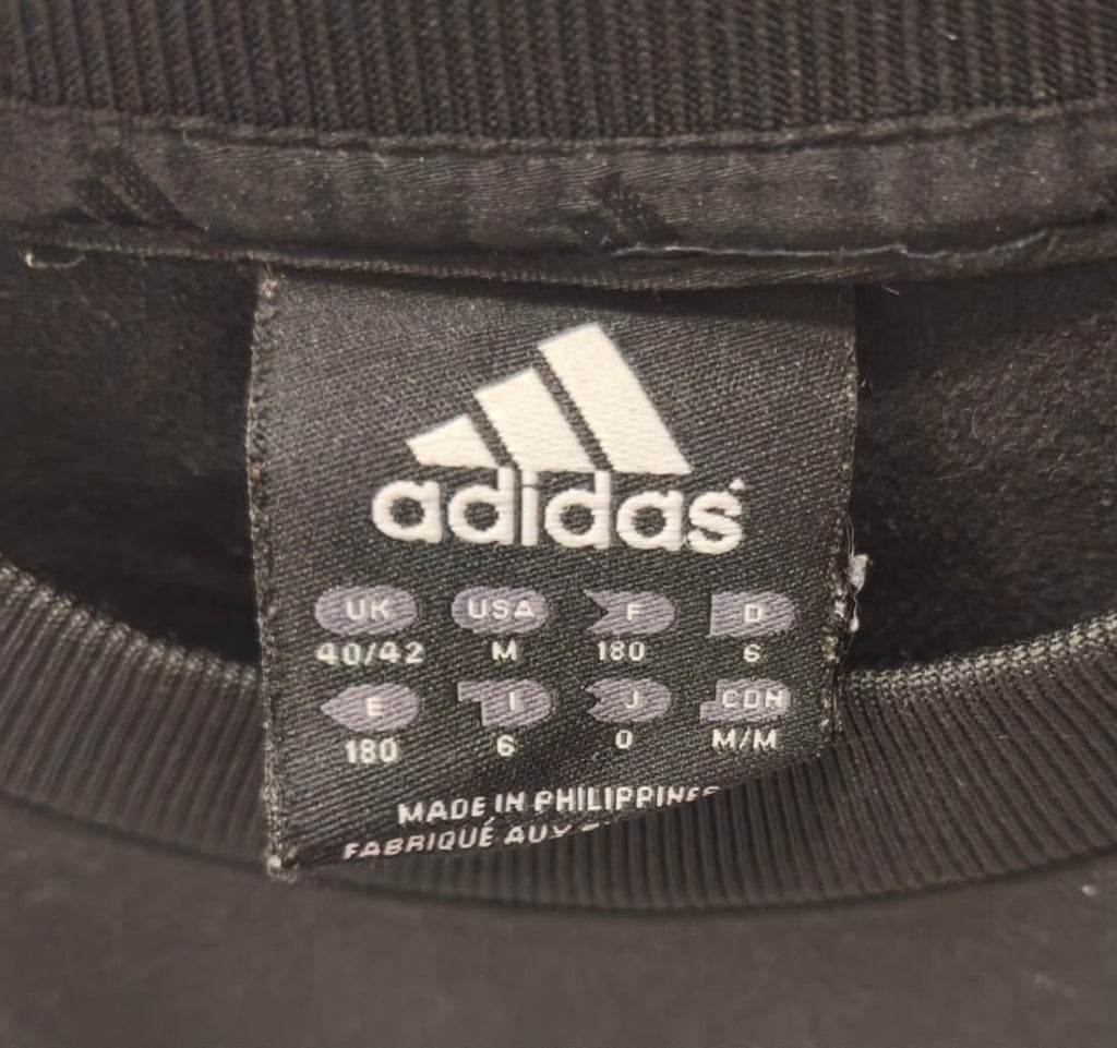 Adidas Ανδρικό Φούτερ Μαύρο – M
