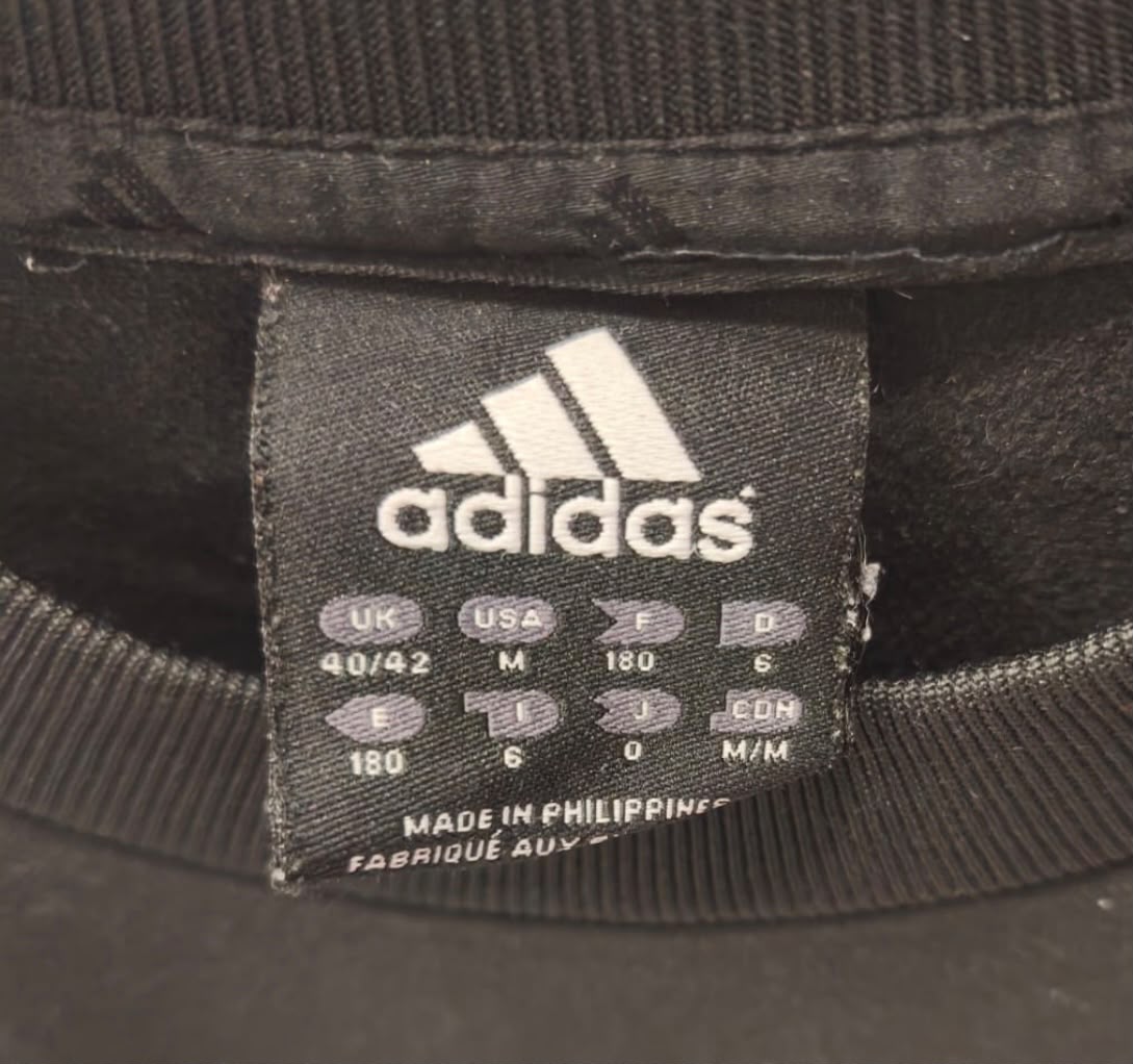 Adidas Ανδρικό Φούτερ Μαύρο – M