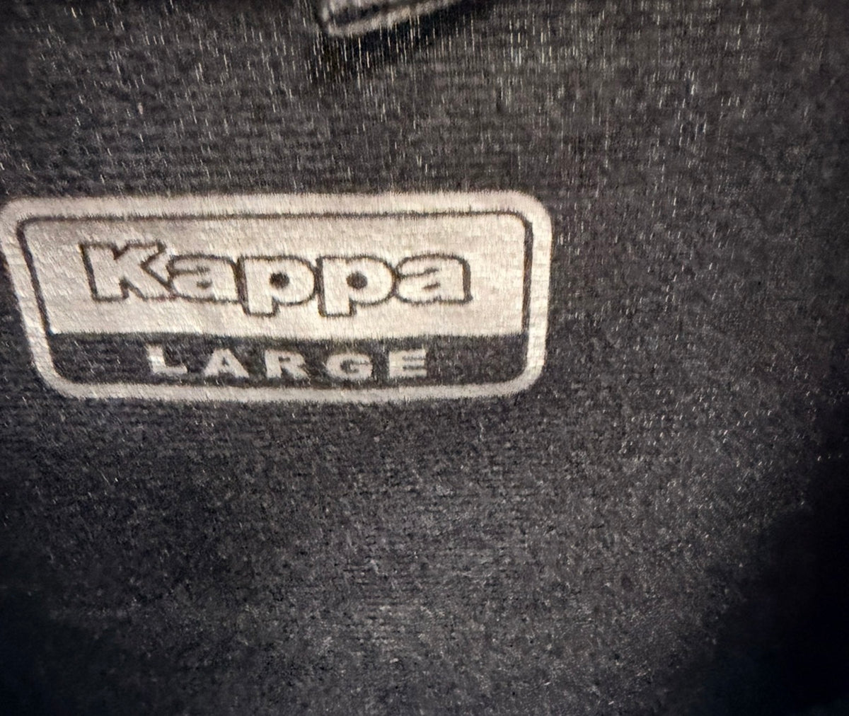 Kappa Ανδρική Ζακέτα Μαύρη - L