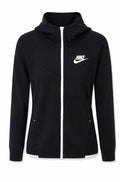 Nike Hooded Training Jacket – Black/White-S