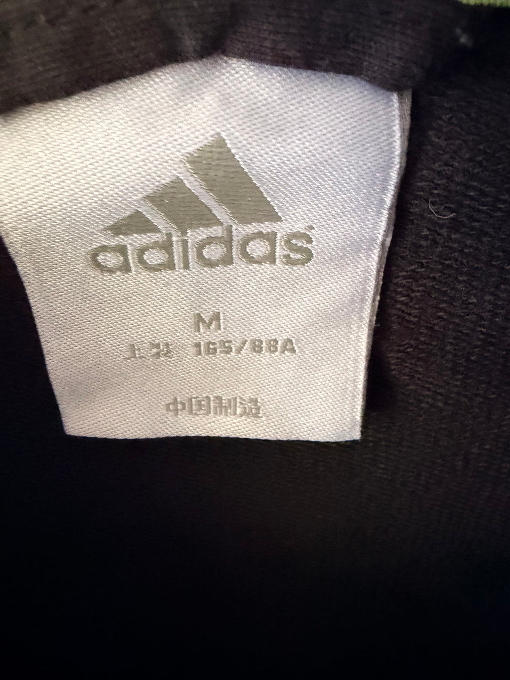 Adidas Γυναικεία Ζακέτα Φούτερ με Κουκούλα – Μαύρο/Μωβ – M