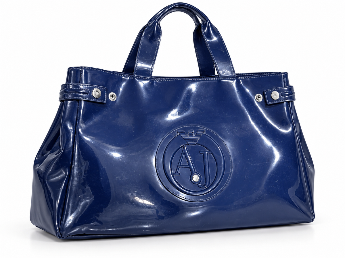 Armani Jeans Γυναικεία Τσάντα Χειρός Μπλε