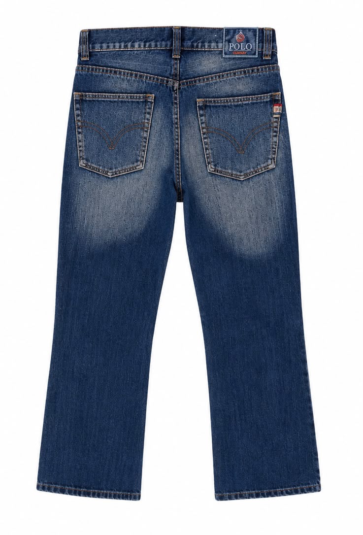 Polo Company Ανδρικό Τζιν Παντελόνι Μπλε – 36