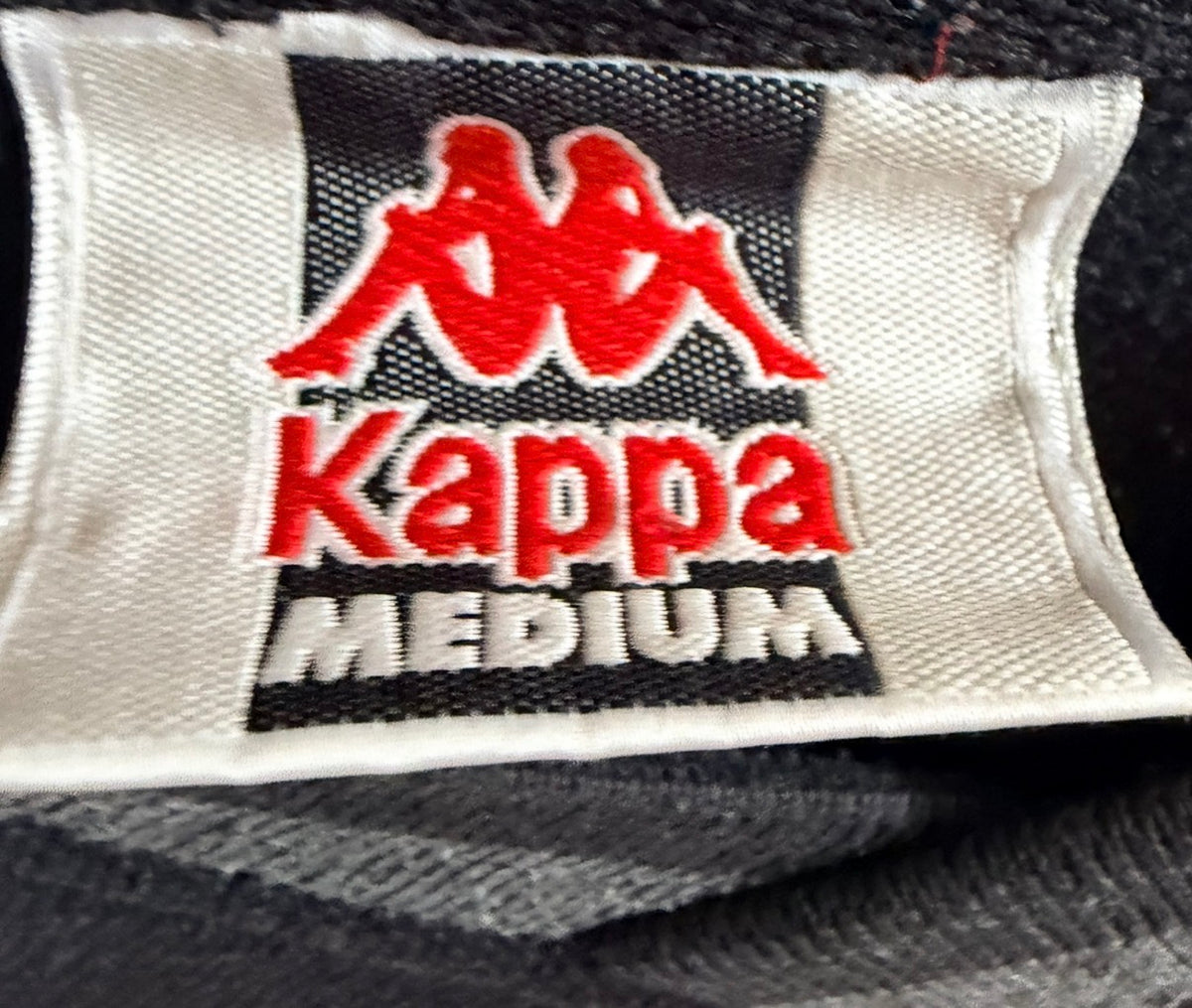 Kappa Ανδρικό Φούτερ Γκρι /Μαύρο-M