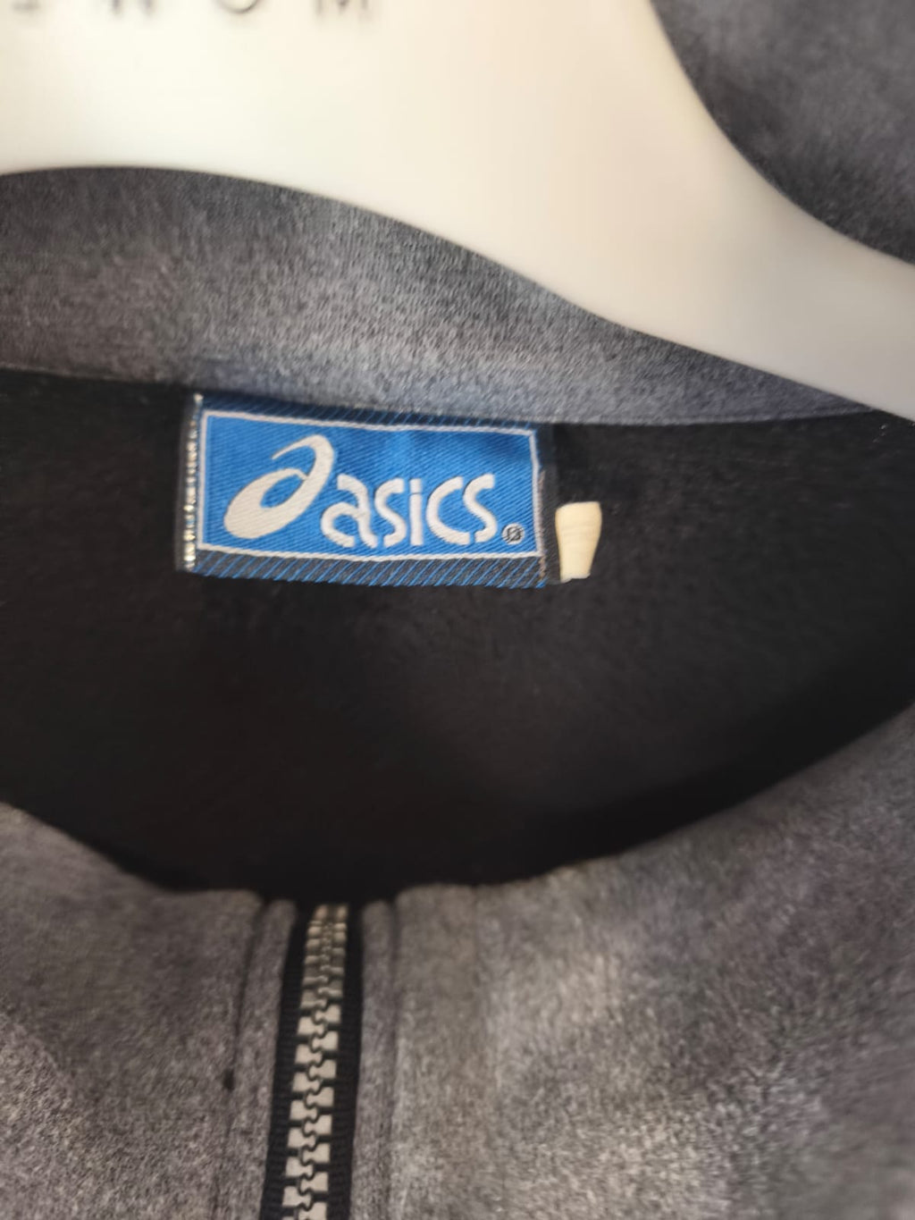 Asics Track Jacket – Black/Grey-XL