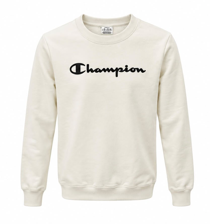 Champion Ανδρικό Φούτερ Εκρού – S
