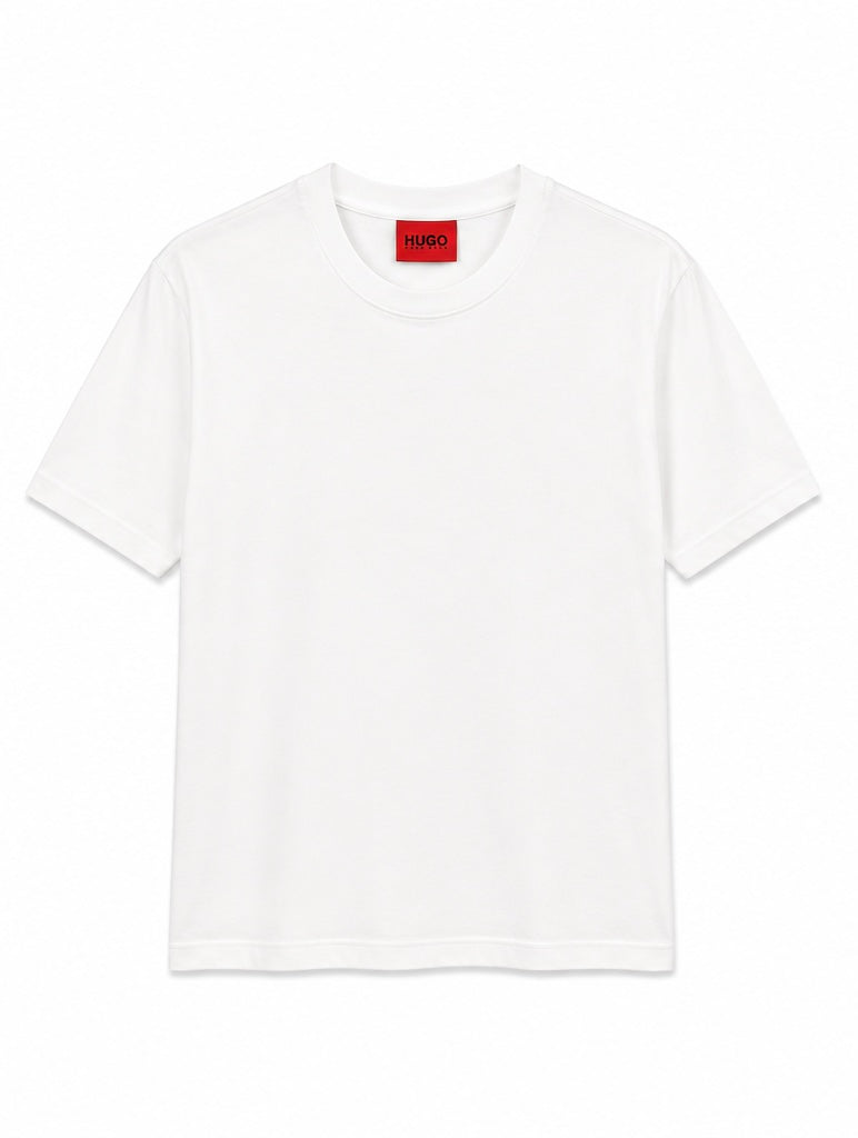 HUGO Boss Ανδρικό T-Shirt Μπλουζάκι – Λευκό – L
