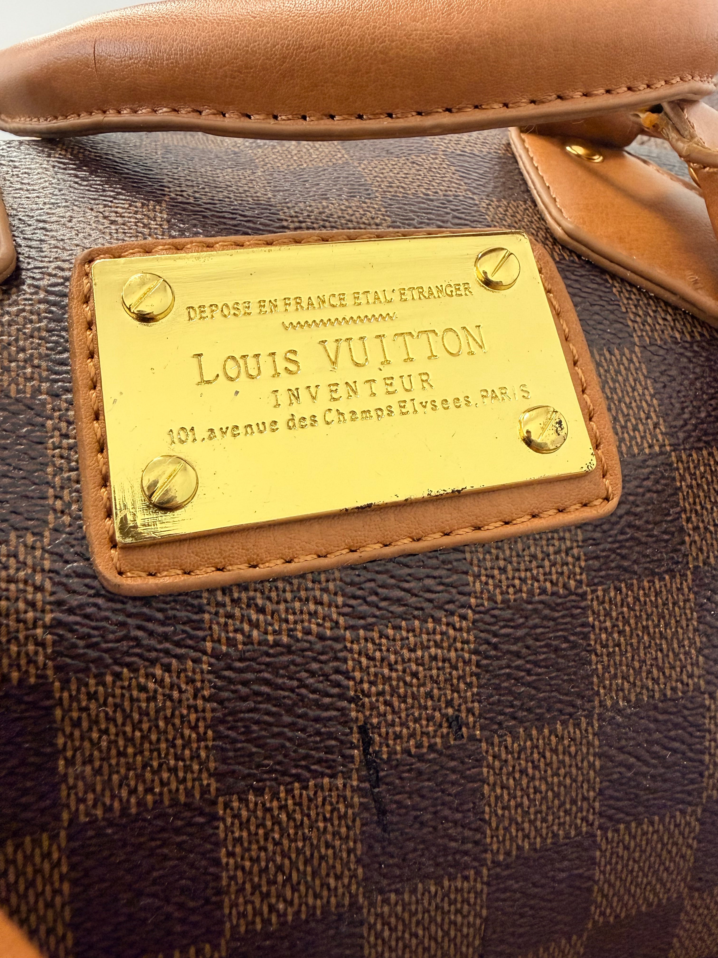 Louis Vuitton Damier Handbag – Brown
