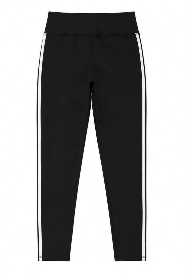 Adidas Γυναικείο Κολάν Climalite Μαύρο 3-Stripes –M