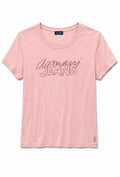 Armani Jeans Γυναικείο T-Shirt Μπλουζάκι – Ροζ – L