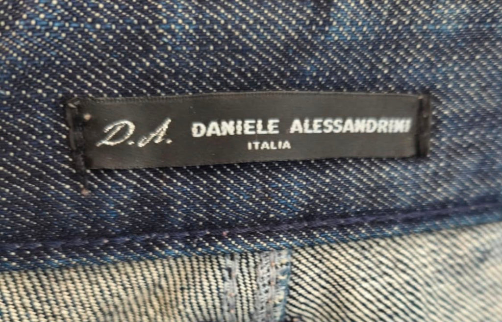 Daniele Alessandrini Ανδρικό Τζιν Παντελόνι Μπλε Denim-XL
