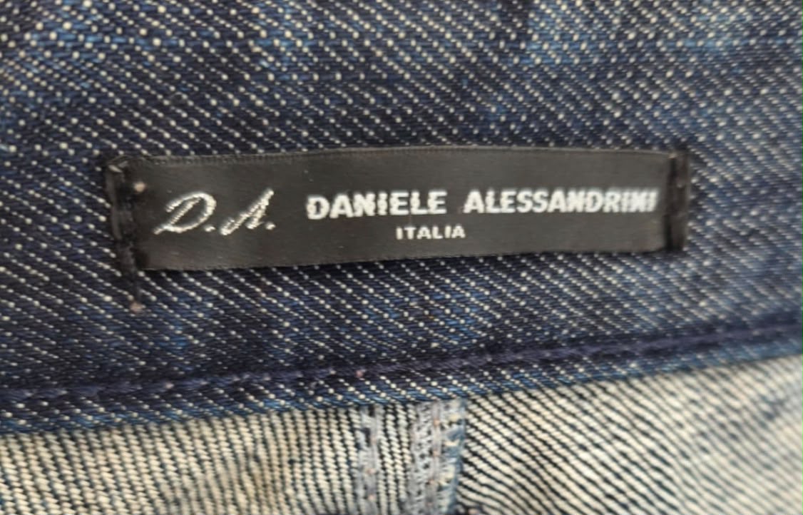 Daniele Alessandrini Ανδρικό Τζιν Παντελόνι Μπλε Denim-XL