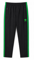 Adidas Originals Ανδρικό Παντελόνι Φόρμας Μαύρο με Πράσινες Ρίγες-XL