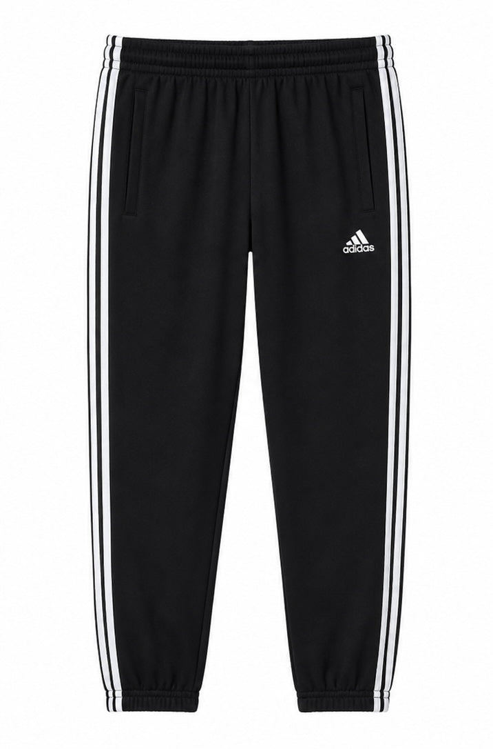 Adidas Ανδρικό Μαύρο Παντελόνι Φόρμας 3-Stripes-S