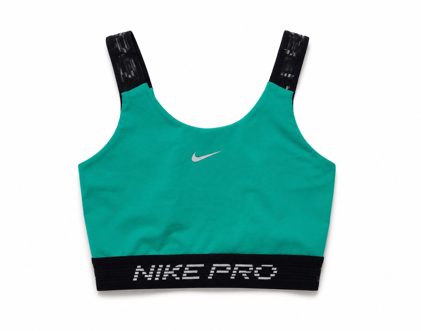 Nike Pro Indy Sports Bra – Green/Black-XS