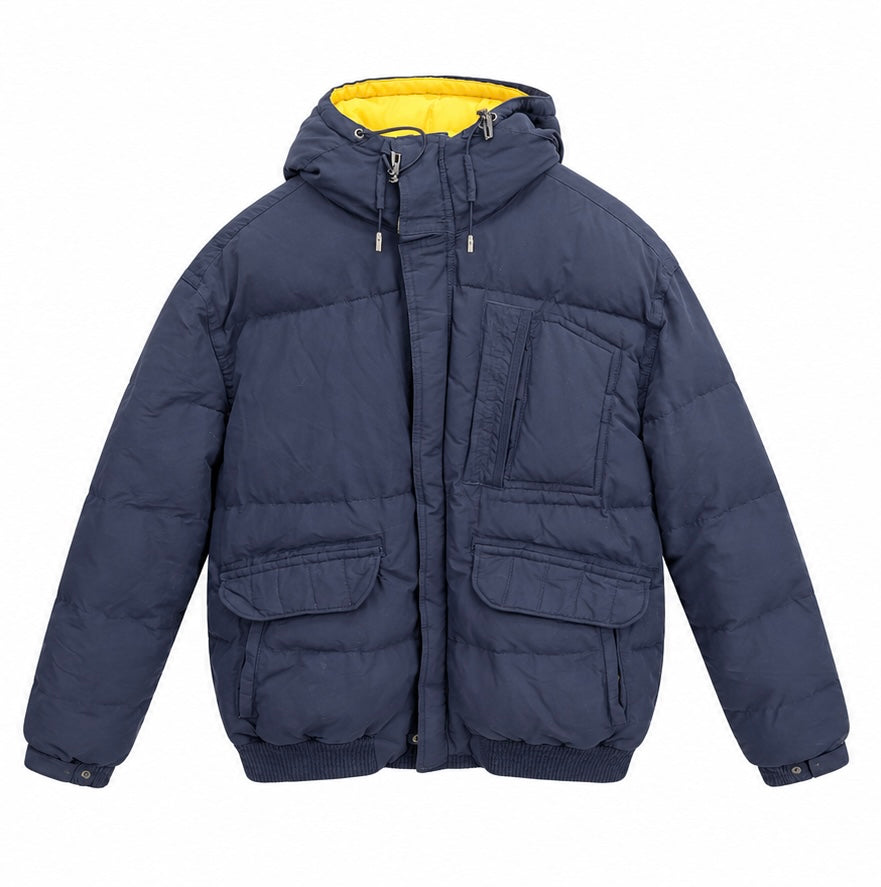 Levi’s Ανδρικό Puffer Μπουφάν με Κουκούλα – Navy Μπλε – XL