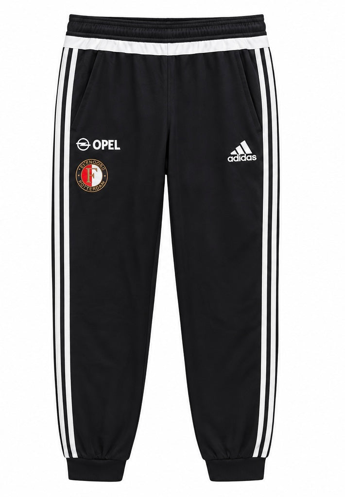 Adidas Feyenoord Ανδρικό Παντελόνι Φόρμας – Μαύρο – L
