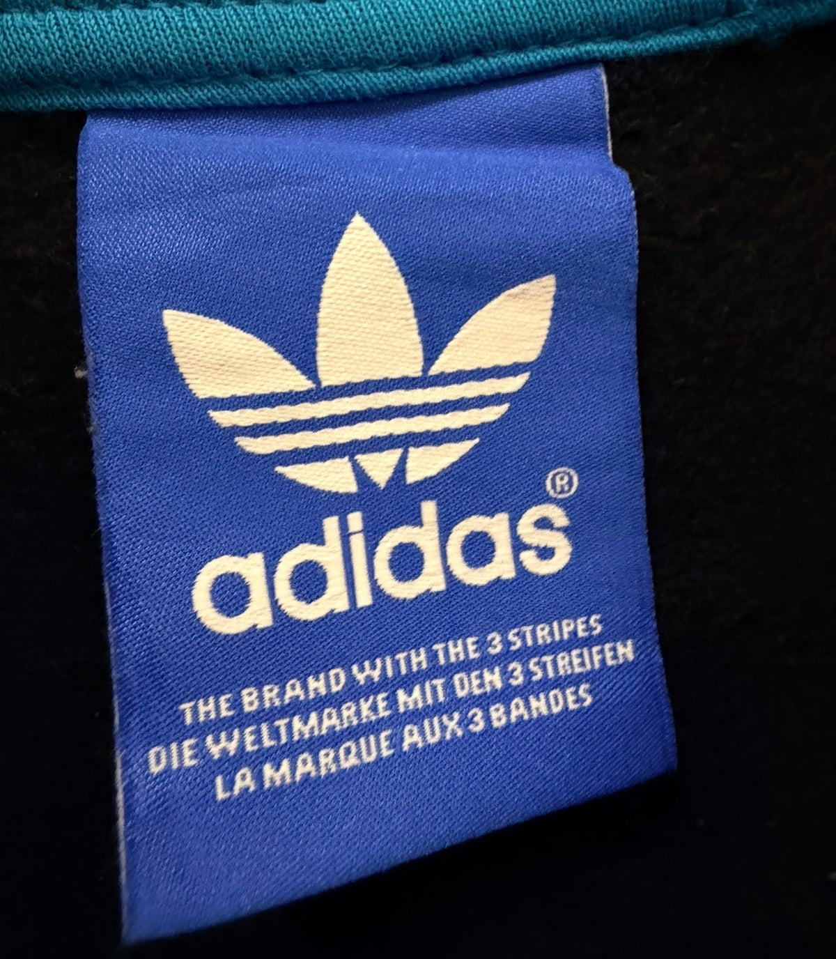 Adidas Originals Ανδρική Ζακέτα Bomber – Μαύρο Γαλάζιο - XL