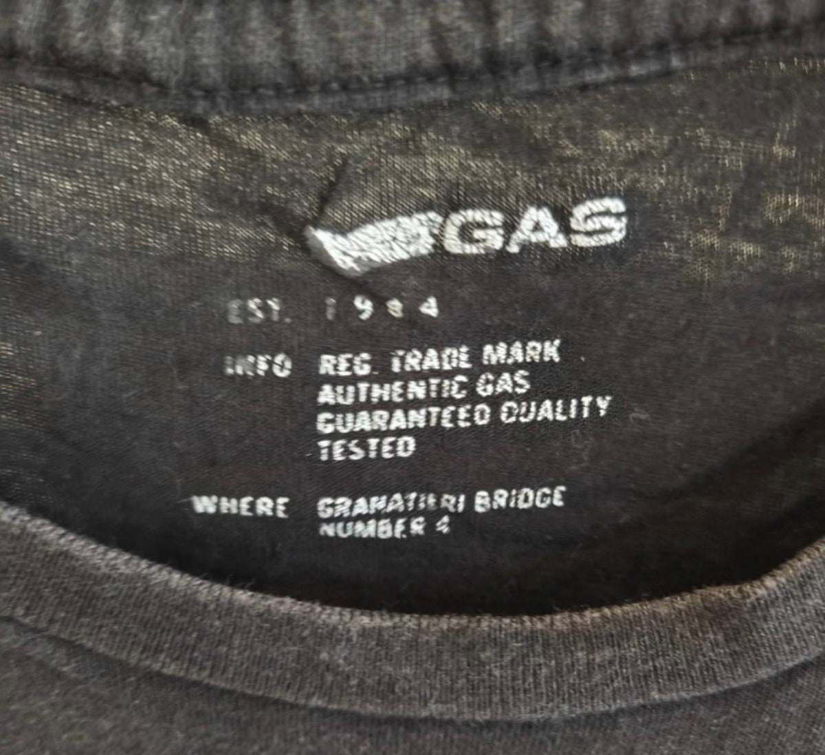 GAS “Back To Noise” Graphic T-Shirt-M