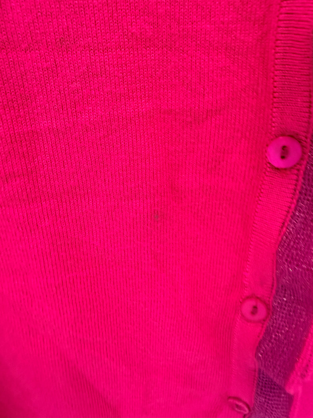 Liu Jo Ruffle Cardigan – Fuchsia Pink-L