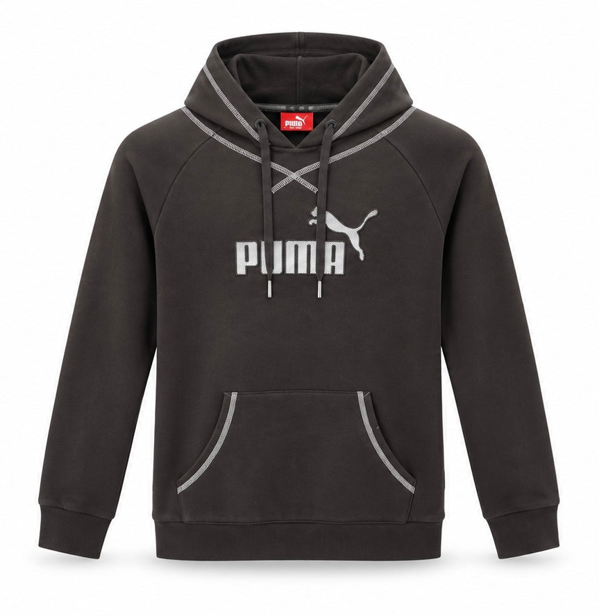 Puma Ανδρικό Φούτερ Μαύρο – M