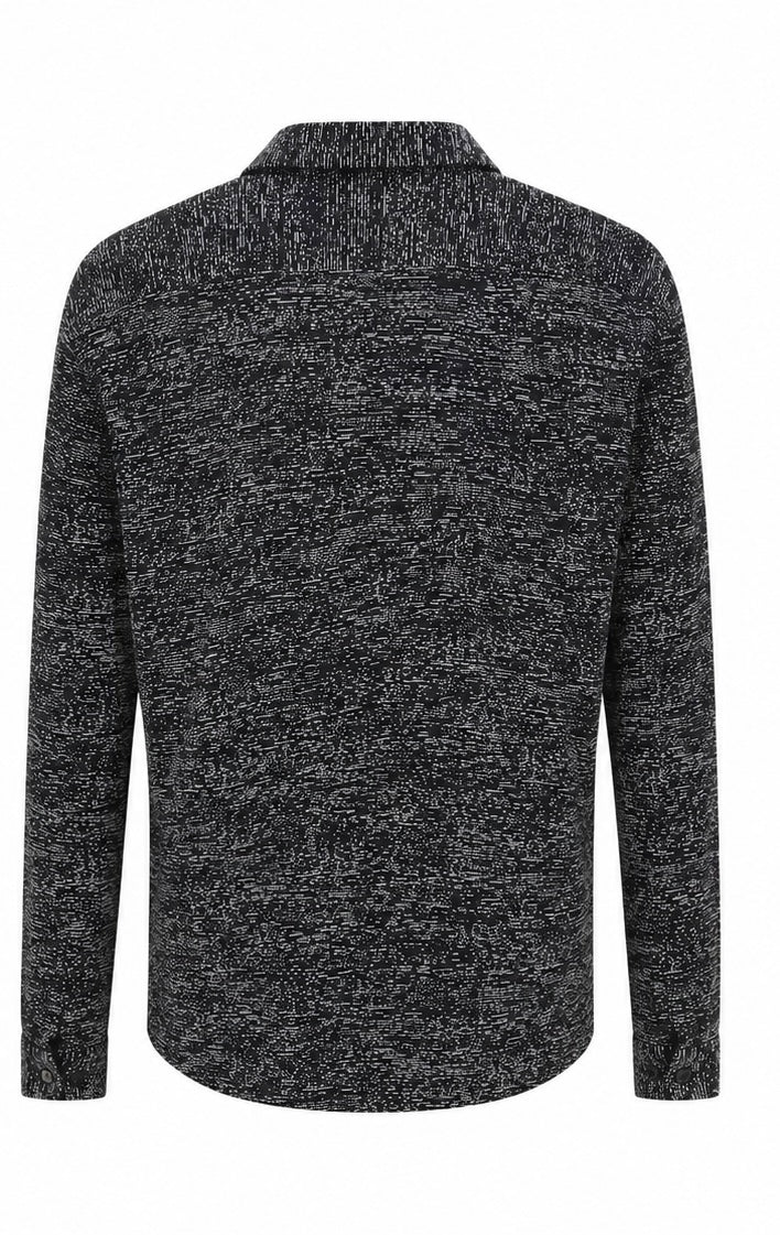 HUGO Printed Shirt – Black/White-XL