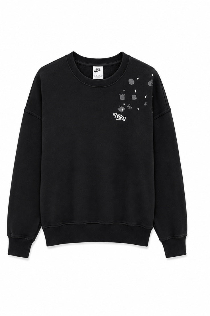 Nike Unisex Φούτερ Μπλούζα – Μαύρο – XS