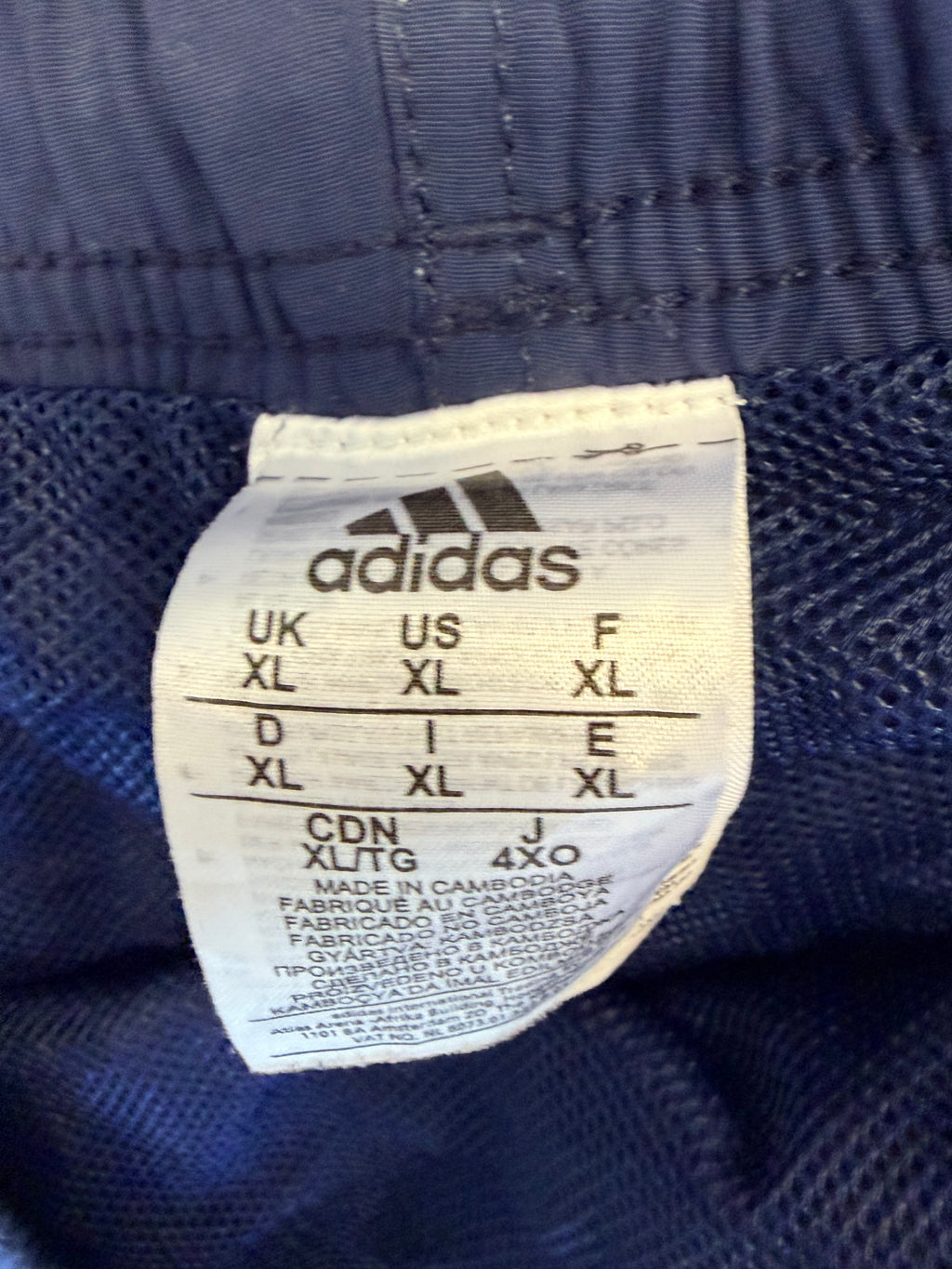 Adidas Swim Shorts Navy Blue-XL