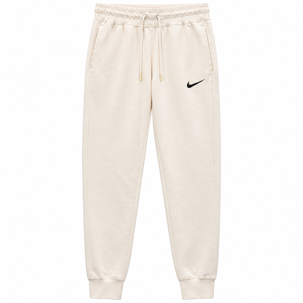 Nike Ανδρικό Παντελόνι Φόρμας – Εκρού - S