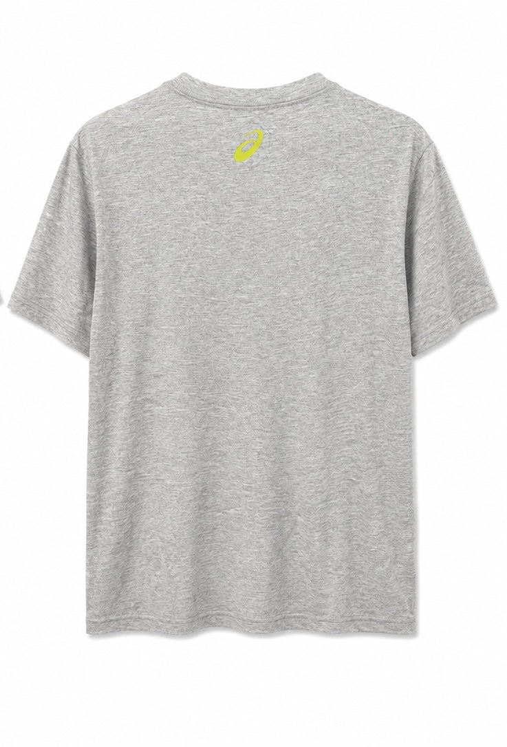 ASICS Ανδρικό T-Shirt Μπλουζάκι Graphic – Γκρι – XL