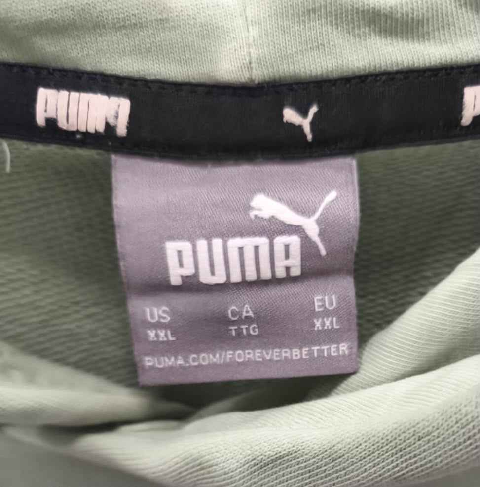 Puma Ανδρικό Φούτερ Πράσινο XXL
