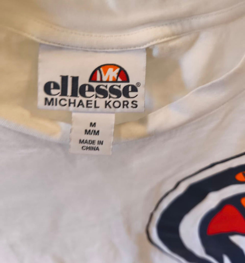 Ellesse x Michael Kors Crop T-Shirt – Λευκό-M