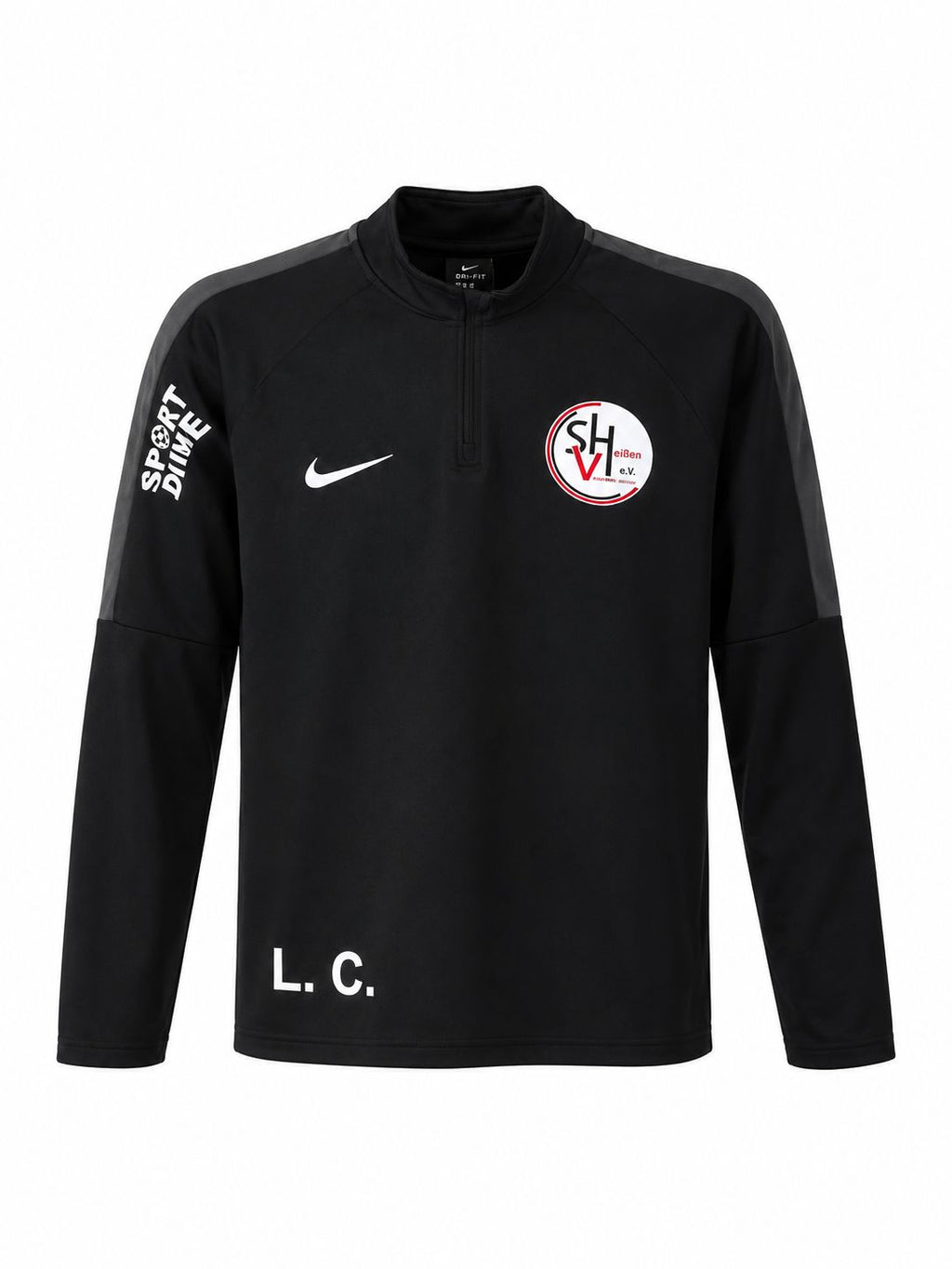 Nike Dri-FIT 1/4 Zip Training Top – Black-XL