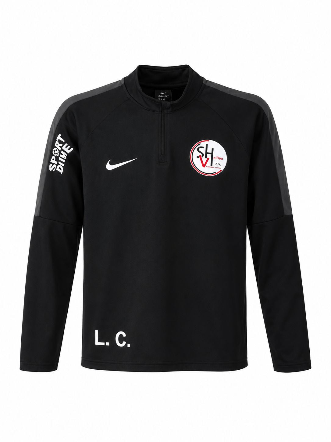 Nike Dri-FIT 1/4 Zip Training Top – Black-XL