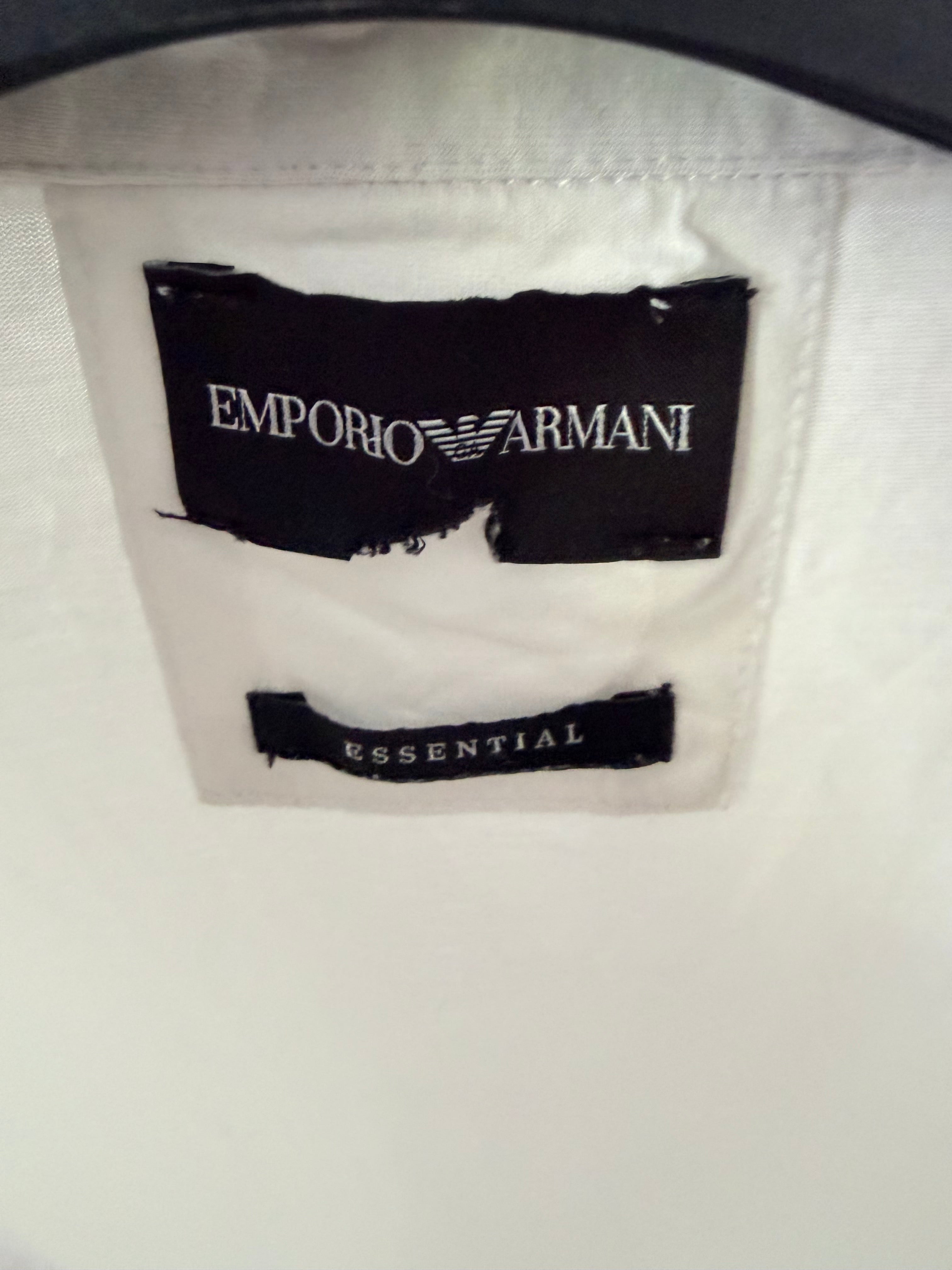 Emporio Armani Ανδρικό Slim Fit Polo – Λευκό-M