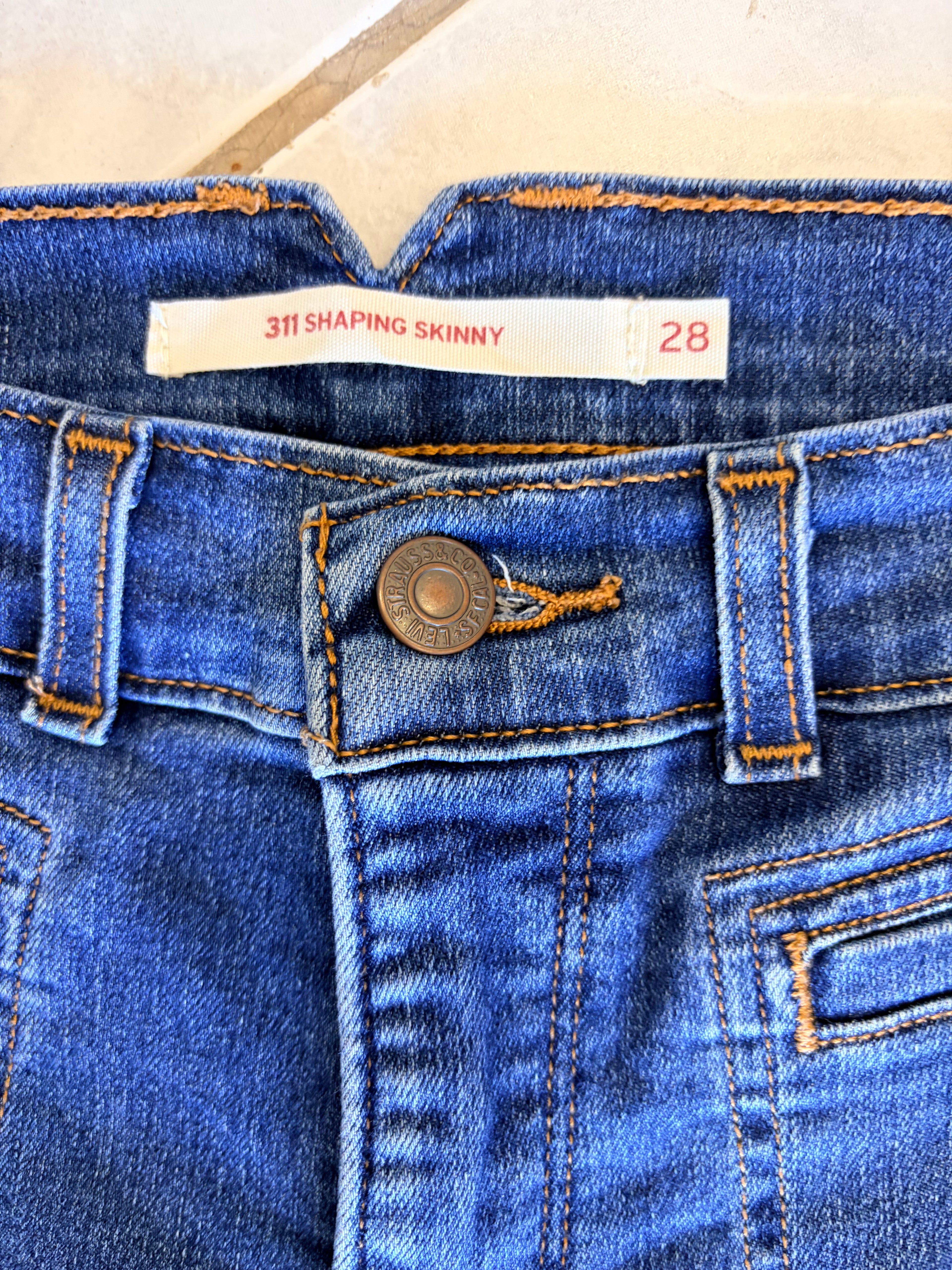 Levi’s Γυναικείο Skinny Jeans Μπλε-W30