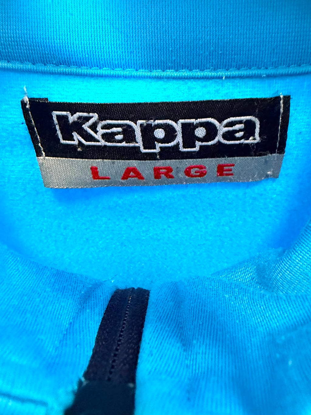 Kappa Training Track Jacket – Blue/Orange-L