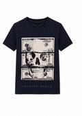 Philipp Plein Ανδρικό T-Shirt Μπλουζάκι – Μαύρο – M