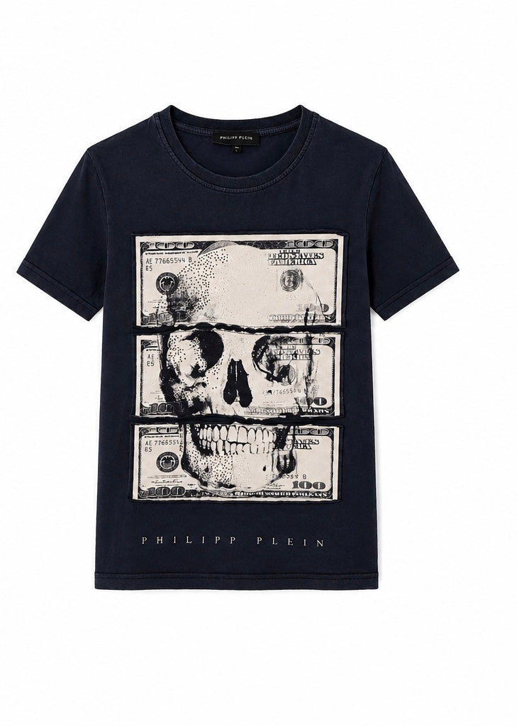 Philipp Plein Ανδρικό T-Shirt Μπλουζάκι – Μαύρο – M